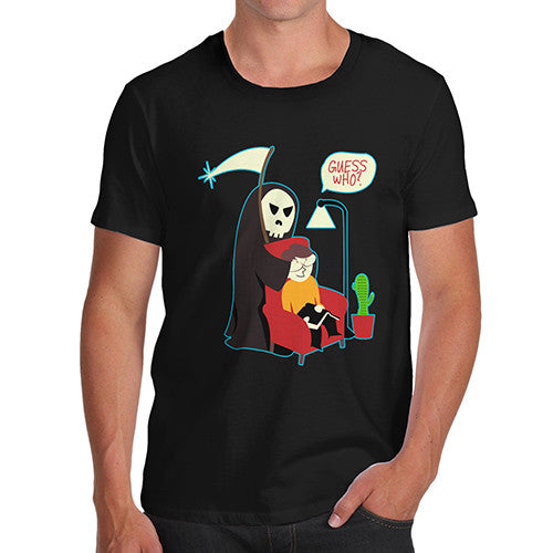 Men's Guess Who Spooky Funny T-Shirt