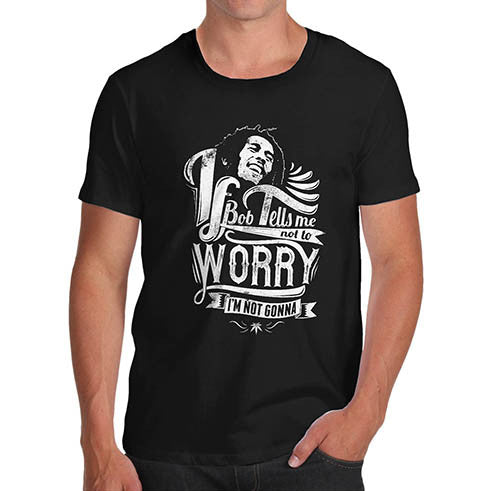 Mens Bob Marley Dont Worrie T-Shirt