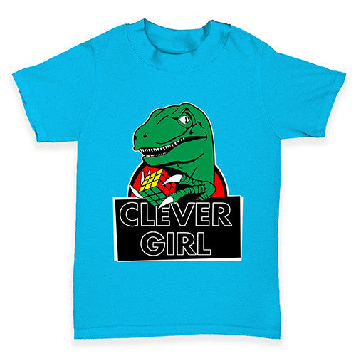 Clever Girl Dinosaur Baby Toddler T-Shirt
