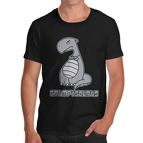 Men's Grumpy Grumposaur Dinosaur T-Shirt