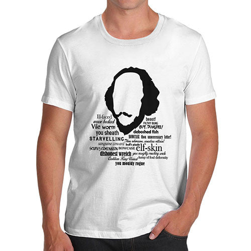 Men's Funny Shakespeare Insults T-Shirt