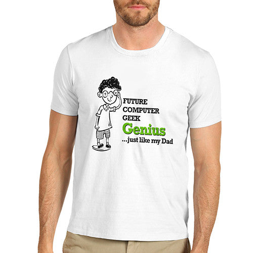 Mens Genius Like My Dad T-Shirt