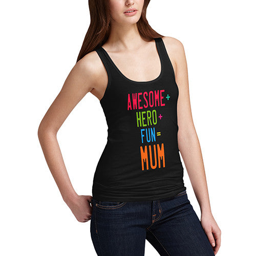 Womens Awesome Mum Tank Top