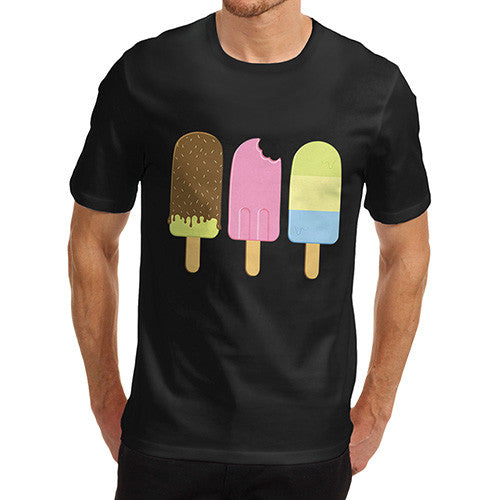 Men's Ice Cream Print T-Shirt