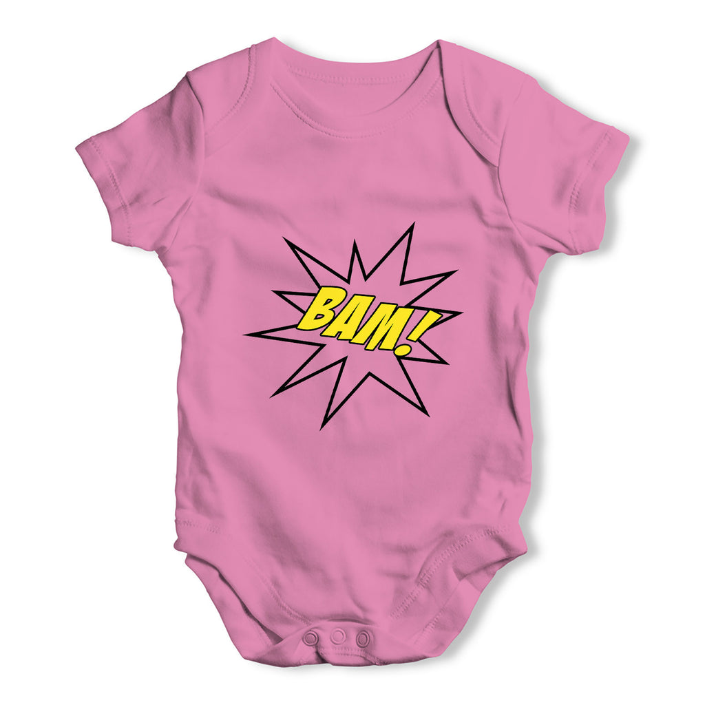 Comic Book Bam! Baby Grow Bodysuit