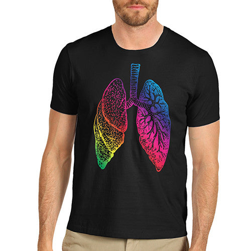 Men's Rainbow Lungs T-Shirt
