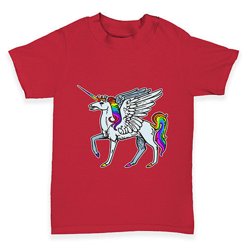 Rainbow Unicorn Baby Toddler T-Shirt