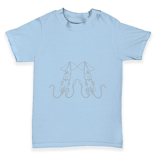 Twin Squid Baby Toddler T-Shirt