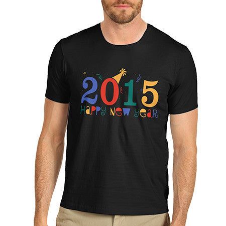 Mens Happy New Year T-Shirt