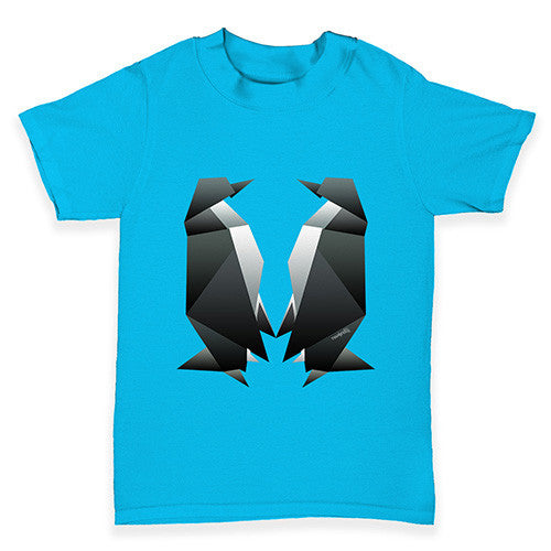 Origami Penguins Baby Toddler T-Shirt
