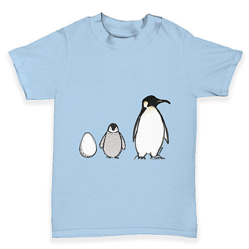 Egg To Penguin Baby Toddler T-Shirt