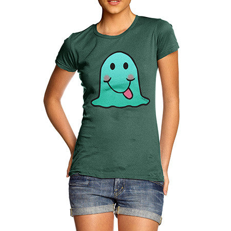 Women's Silly Blob Emoji T-Shirt