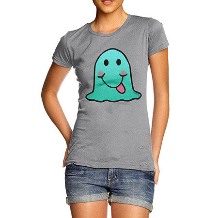 Women's Silly Blob Emoji T-Shirt