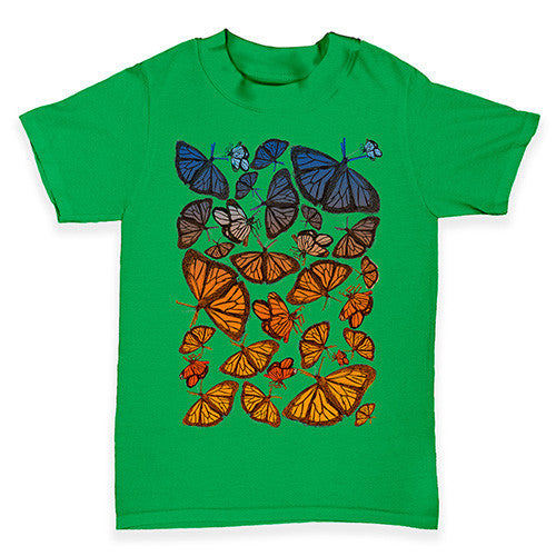 Group Of Butterflies Baby Toddler T-Shirt