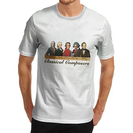 Men's Classical Composers T-Shirt