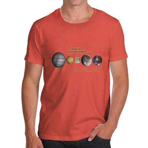 Men's Galileo's Moons of Jupiter T-Shirt