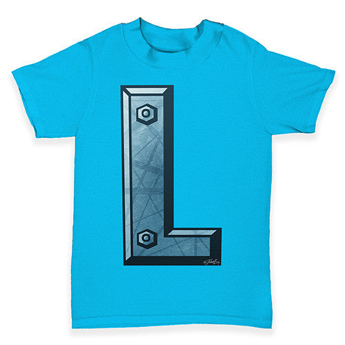 Alphabet Letter L Baby Toddler T-Shirt