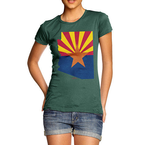 Women's USA States and Flags Arizona T-Shirt
