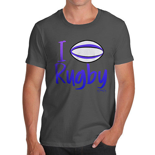 Men's I Love Rugby T-Shirt