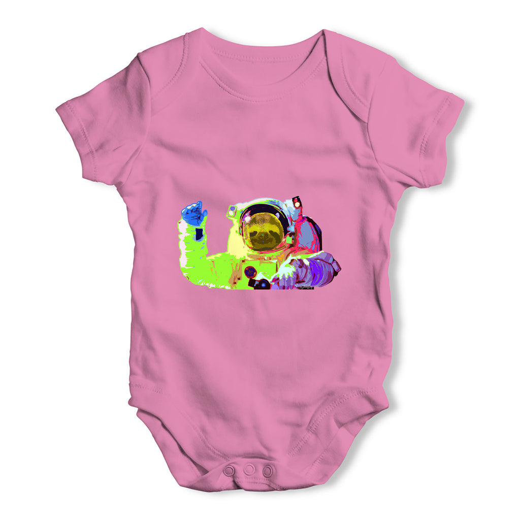 Rainbow Astro Chimp Baby Grow Bodysuit