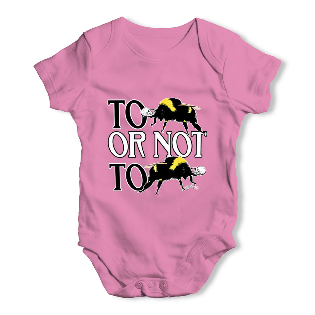 To Be Or Not To Be Baby Grow Bodysuit