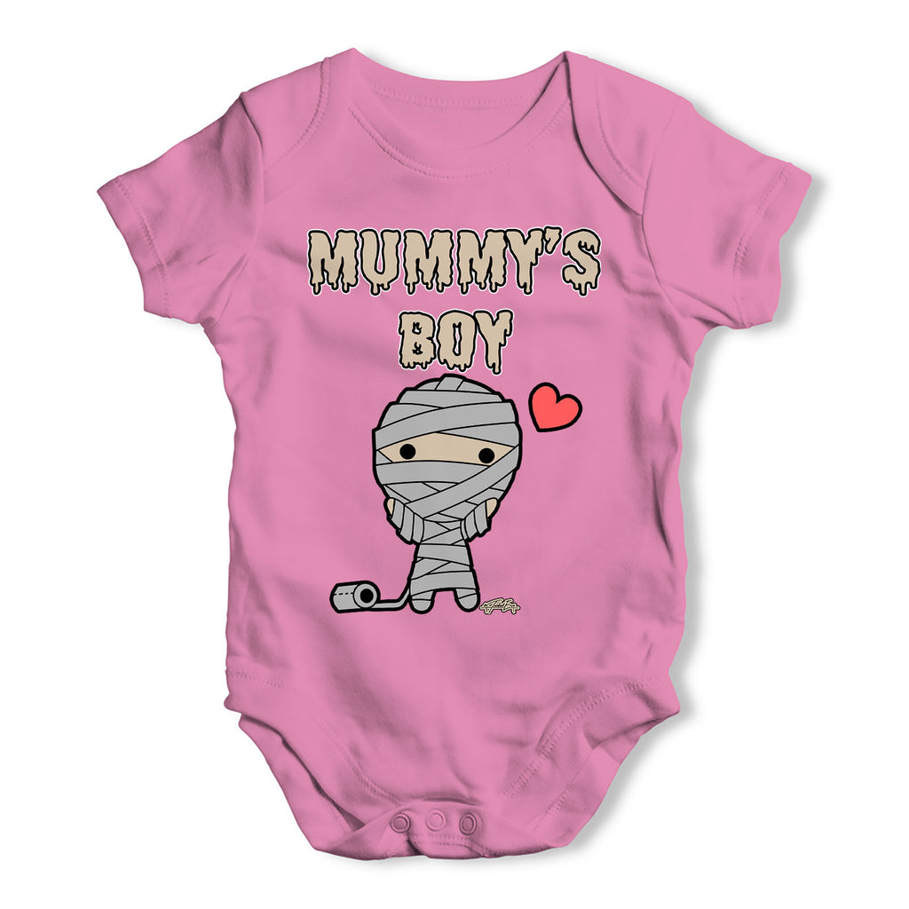 Scary Mummy's Boy Baby Grow Bodysuit