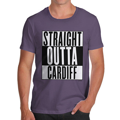 Men's Straight Outta Cardiff T-Shirt