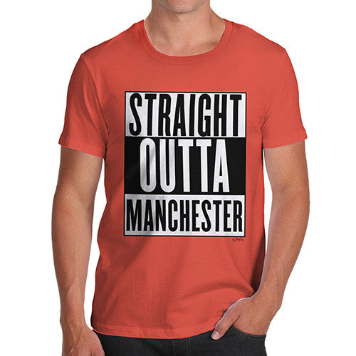 Men's Straight Outta Manchester T-Shirt