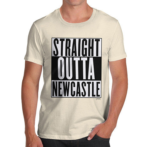Men's Straight Outta Newcastle T-Shirt