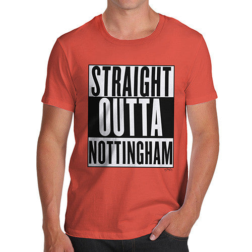 Men's Straight Outta Nottingham T-Shirt