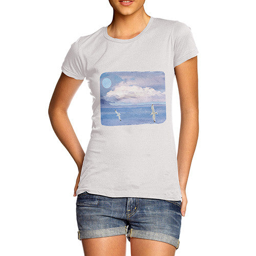 Women's Ocean Landscape T-Shirt