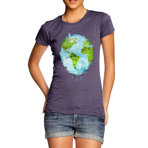 Women's Melting Earth T-Shirt