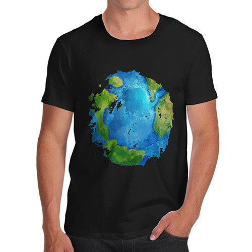 Men's Global Warming Melting Earth T-Shirt