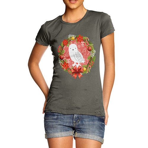 Women's Festive Owl T-Shirt