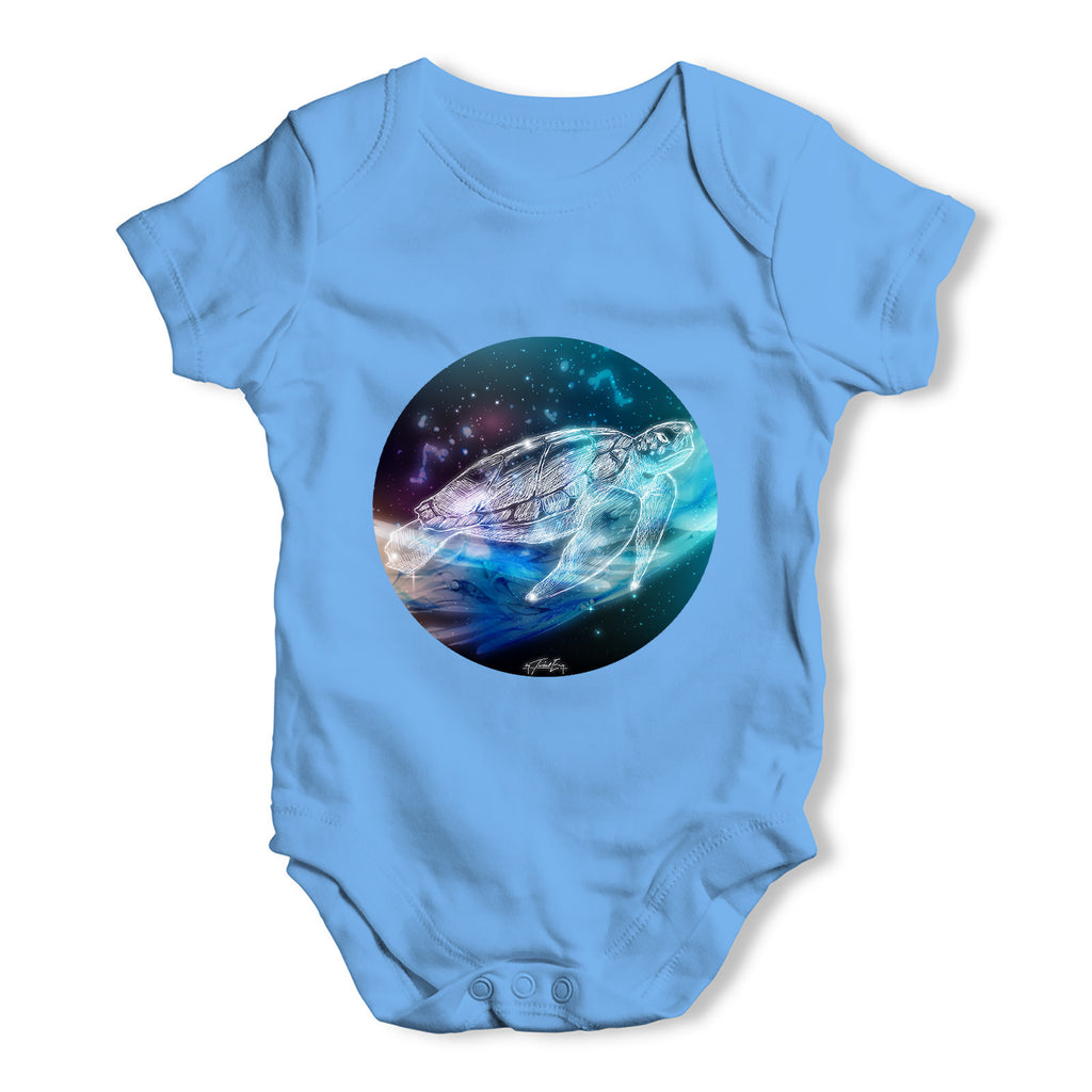Turtle Constellation Baby Grow Bodysuit