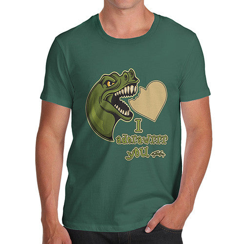 Men's Dinosaur I Adorawrrrr You T-Shirt