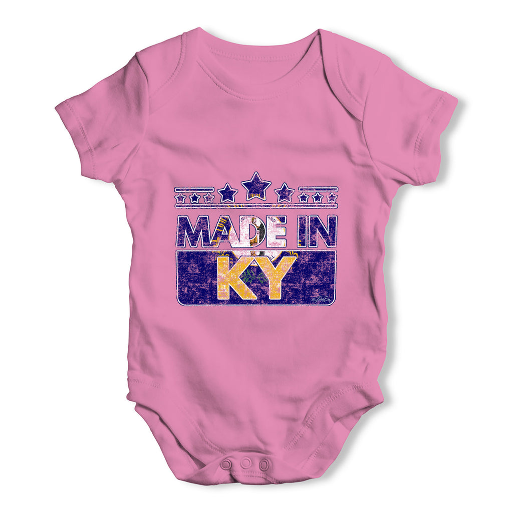 Made In KY Kentucky Baby Grow Bodysuit