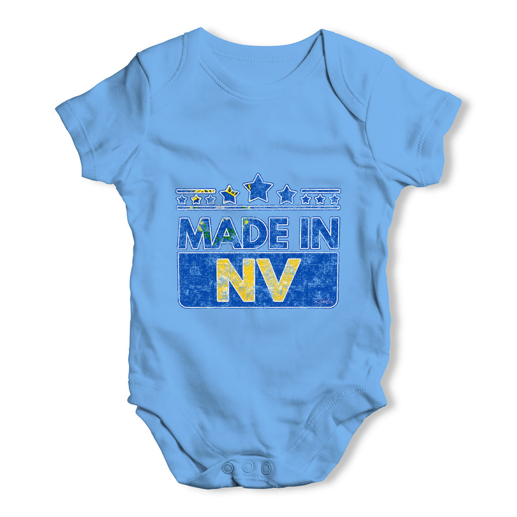 Made In NV Nevada Baby Grow Bodysuit