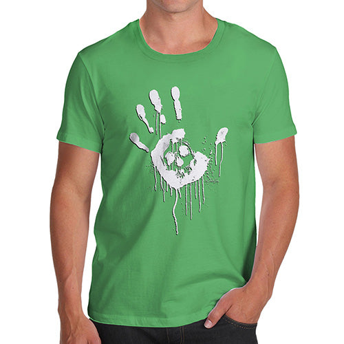 Skull Handprint Men's T-Shirt