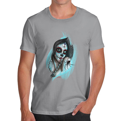 Sugar Skull Woman Men's T-Shirt