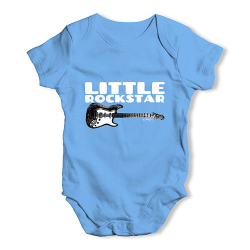Little Rockstar Baby Unisex Baby Grow Bodysuit
