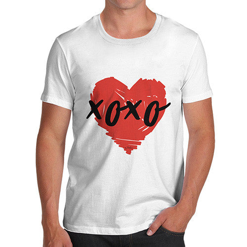 XOXO Heart Men's T-Shirt