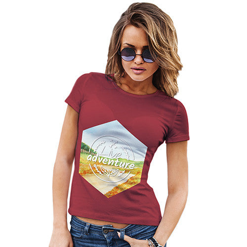 Live Adventure Landscape Women's T-Shirt 