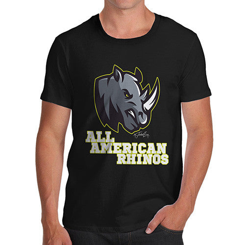 All American Rhino Men's T-Shirt