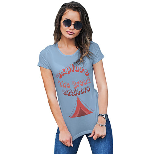 Explore The Great Outdoors Women's T-Shirt 