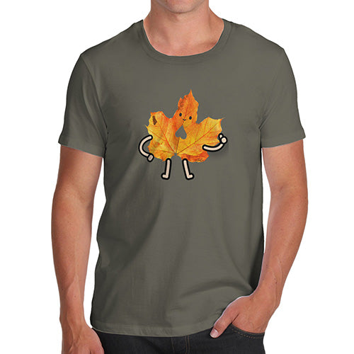 Friendly Maple Leaf Men's T-Shirt