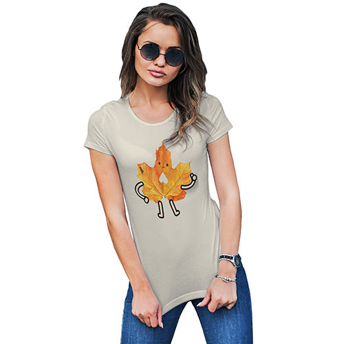 Friendly Maple Leaf Women's T-Shirt 