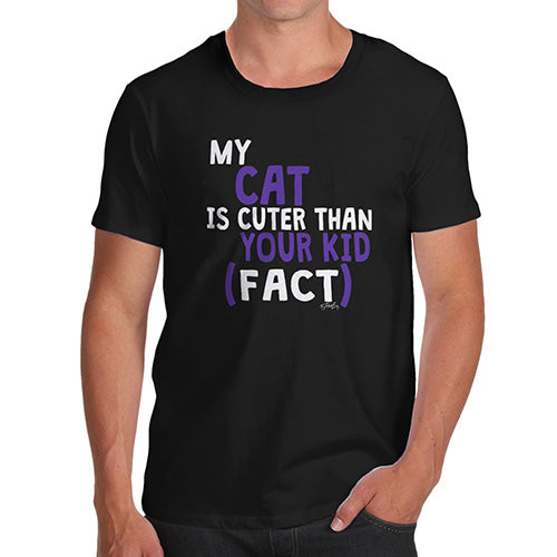 My Cat Is Cuter Than Your Kid Men's T-Shirt