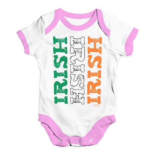 Irish Irish Irish Flag Baby Unisex Baby Grow Bodysuit