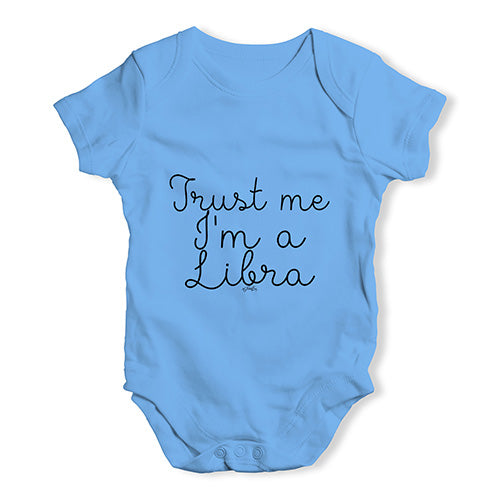 Trust Me I'm A Libra Baby Unisex Baby Grow Bodysuit